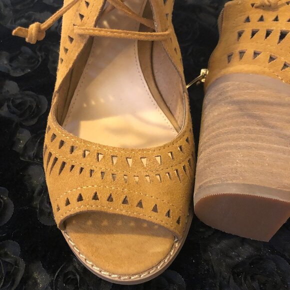 Vince Camuto Lace-up Booties - Picture 14 of 14